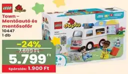 Interspar LEGO Duplo Town - Mentőautó és mentősofőr 10447 ajánlat