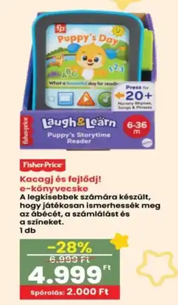 Interspar Fisher-Price Kacagj és fejlődj! e-könyvecske ajánlat