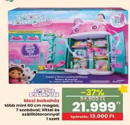 Interspar GABBY'S DOLLHOUSE Mozi babaház ajánlat