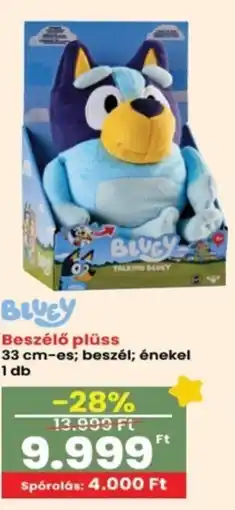 Interspar BLUCY Beszélő plüss ajánlat