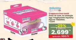 Interspar Hello Kitty Cappuccino szett ajánlat