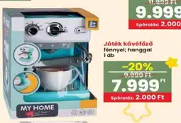 Interspar Játék kávéfőző ajánlat