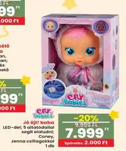 Interspar CRY Babies Jó éjt! baba ajánlat
