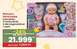 Interspar Nenuco Sára baba ajánlat
