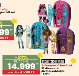 Interspar MONSTER HIGH Szörnyen jó barátok ajánlat