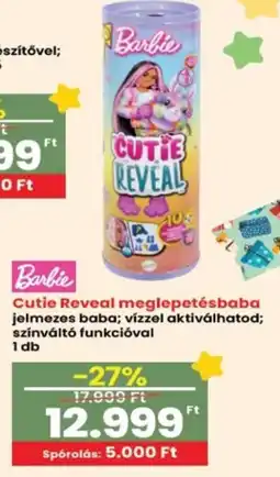 Interspar Barbie Cutie Reveal meglepetésbaba ajánlat