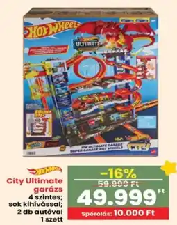 Interspar Hot Wheels City Ultimate garázs ajánlat