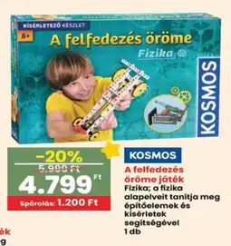 Interspar KOSMOS A felfedezés öröme jatek ajánlat