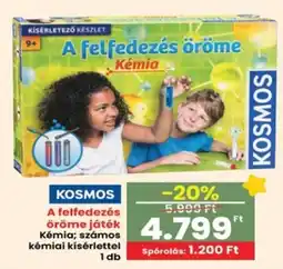 Interspar KOSMOS A felfedezés öröme játék ajánlat