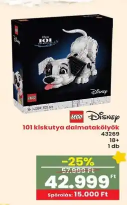 Interspar LEGO DISNEY 101 kiskutya dalmatakölyök ajánlat