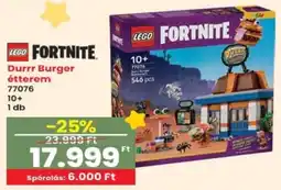 Interspar LEGO FORTNITE Durrr Burger étterem ajánlat