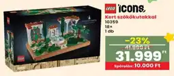Interspar LEGO icons Kert szökőkutakkal ajánlat
