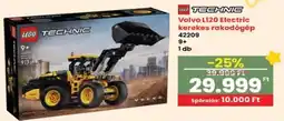 Interspar LEGO TECHNIC Volvo L120 Electric kerekes rakodógép ajánlat