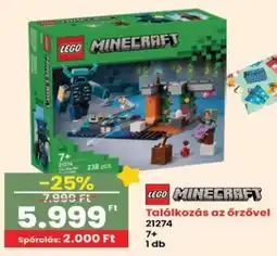 Interspar LEGO MINECRAFT Találkozás az őrzővel ajánlat