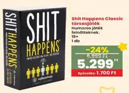 Interspar Shit Happens Classic társasjáték ajánlat