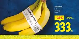 Lidl Banánfürt ajánlat