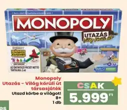Interspar Monopoly Utazás - Világ körüli út társasjáték ajánlat