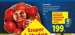 Lidl Gránátalma ajánlat