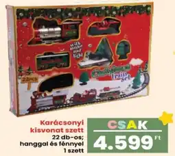 Interspar Karácsonyi kisvonat szett ajánlat
