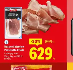 Lidl Dulano Selection Prosciutto Crudo ajánlat