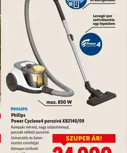 Lidl Philips Power Cyclone4 porszív XB2140/09 ajánlat