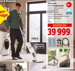 Lidl Silvercrest 3 az 1-ben gőztiszt Víztartály: kb. 340 mlt ajánlat