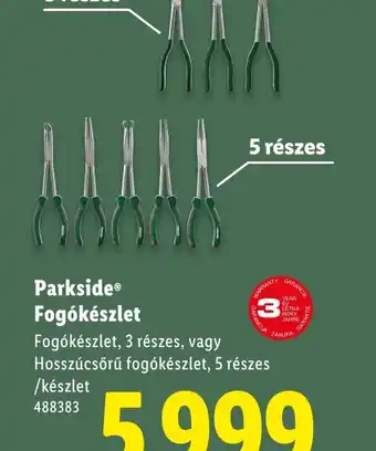 Lidl Parkside® Fogkészlet ajánlat