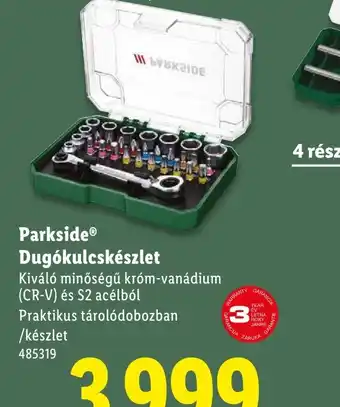 Lidl Parkside® Dugkulcs-készlet ajánlat