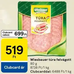 Tesco Wiesbauer túra felvágott ajánlat