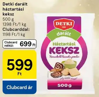 Tesco Detki darált háztartási keksz ajánlat