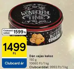 Tesco Dán vajas keksz ajánlat