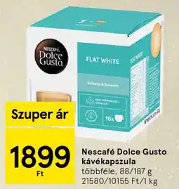 Tesco Nescafé Dolce Gusto kávékapszula ajánlat