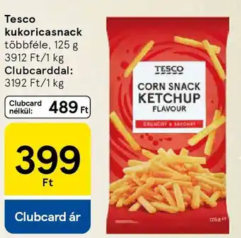 Tesco Tesco kukoricasnack ajánlat