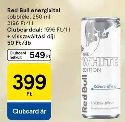 Tesco Red Bull energiaital ajánlat