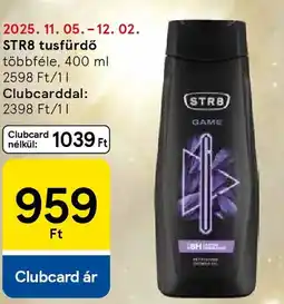 Tesco STR8 tusfürdő ajánlat