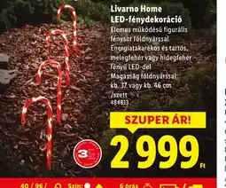 Lidl Livarno Home LED-fénydekoráci ajánlat