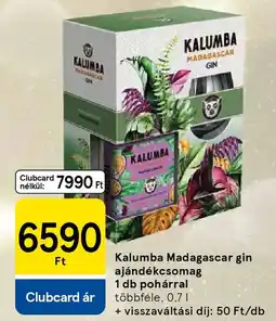 Tesco Kalumba Madagascar gin ajándékcsomag ajánlat