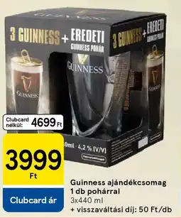 Tesco Guinness ajándékcsomag ajánlat