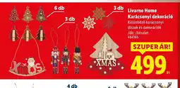 Lidl Livarno Home Karácsonyi dekoráci ajánlat