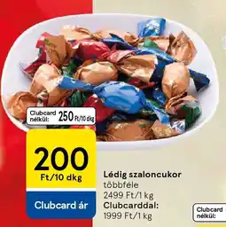 Tesco Lédig szaloncukor ajánlat