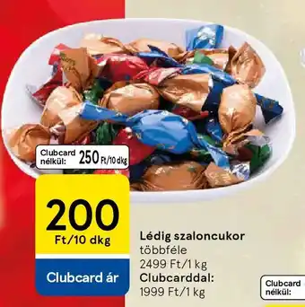 Tesco Lédig szaloncukor ajánlat