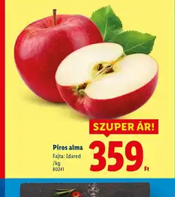 Lidl Piros alma ajánlat