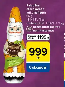 Tesco PaleoBon étcsokoládé mikulásfigura ajánlat