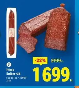 Lidl Pikok Erdészd rúd ajánlat