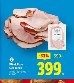 Lidl Pikok Pure Sült sonka ajánlat