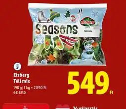 Lidl Eisberg Téli mix ajánlat