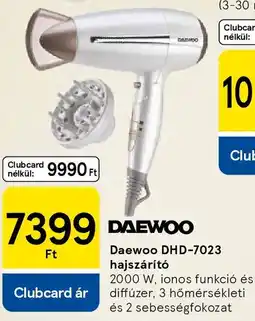 Tesco Daewoo DHD-7023 hajszárító ajánlat