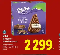 Lidl Milka Mogyors csokoládétorta ajánlat