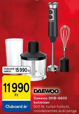 Tesco Daewoo DHB-660S botmixer ajánlat