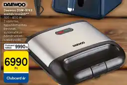 Tesco Daewoo DSM-9743 szendvicssütő ajánlat